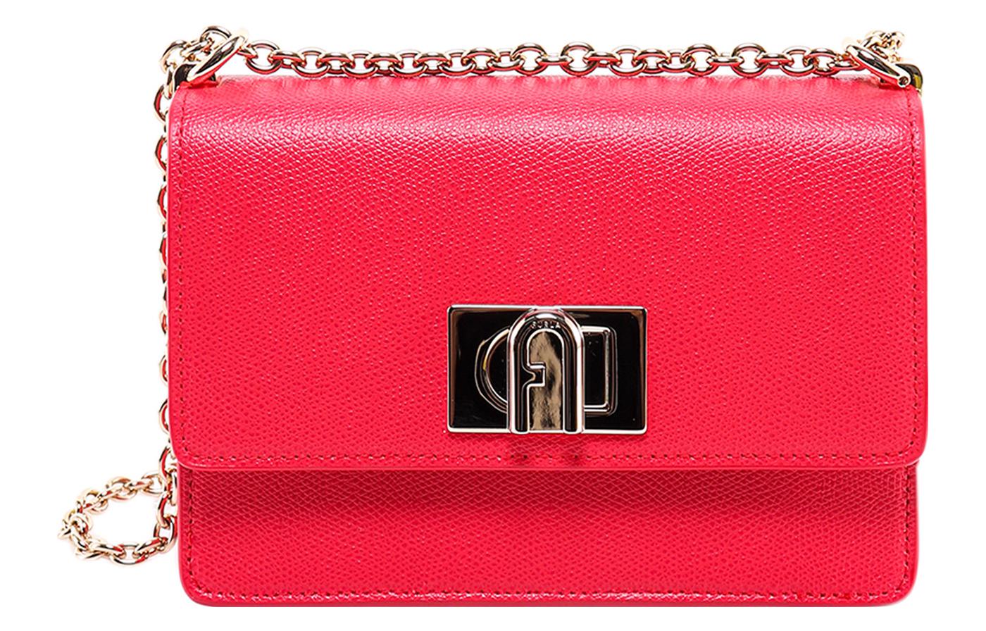 Furla Кожаная маленькая квадратная сумка через плечо
Furla Кожаная маленькая квадратная сумка через плечо