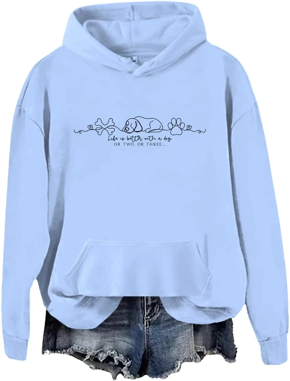 Толстовка Life Is Better With A Dog JWVEL
Толстовка Life Is Better With A Dog JWVEL