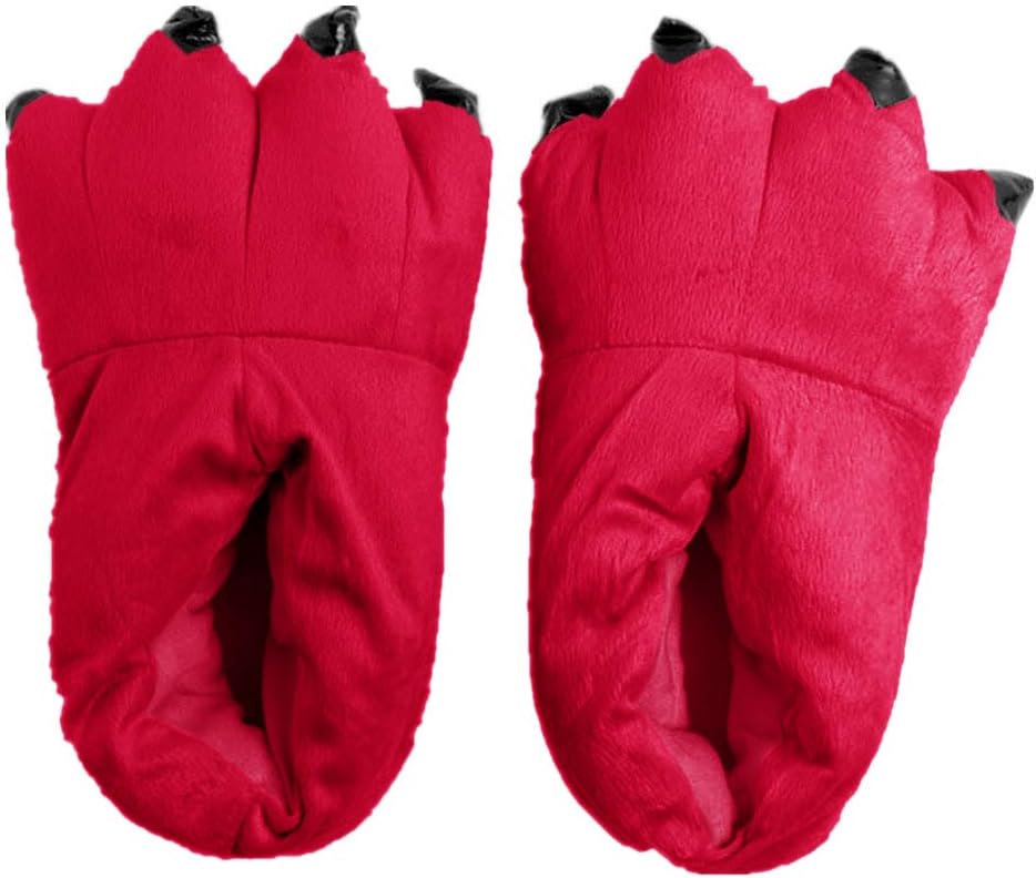 Унисекс тапочки Japsom из мягкой фланели в виде монстра для дома, костюм на Хэллоуин, обувь с лапами и когтями, красный
Унисекс тапочки Japsom из мягкой фланели в виде монстра для дома, костюм на Хэллоуин, обувь с лапами и когтями, красный