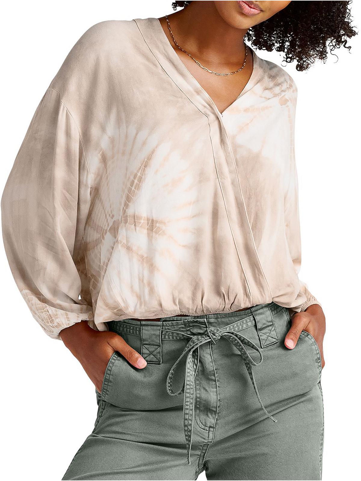 Gustavia Женская блузка с принтом тай-дай Splendid, бежевый
Gustavia Женская блузка с принтом тай-дай Splendid, бежевый