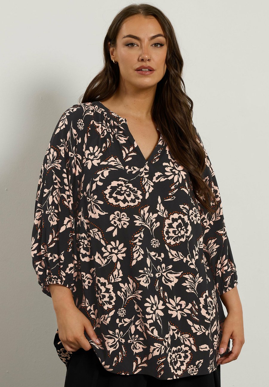 Блуза Evans FLORAL NOTCH NECK , Black/Anthracite
Блуза Evans FLORAL NOTCH NECK , Black/Anthracite