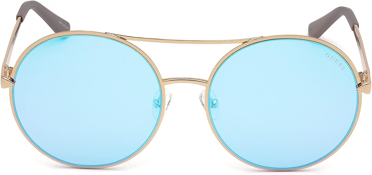 GUESS Women's Gu7559 Авиаторные очки, Shiny Rose Gold & Blue Mirror
GUESS Women's Gu7559 Авиаторные очки, Shiny Rose Gold & Blue Mirror