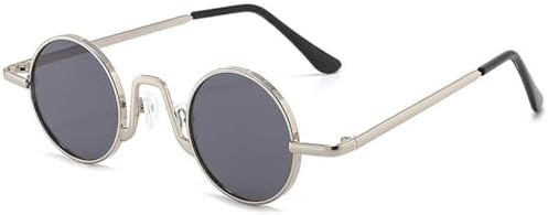 Винтажные маленькие круглые солнцезащитные очки для женщин и мужчин, ретро-очки в металлическом корпусе, защита от ультрафиолета UV400, панк-очки MTZJH, B-silve-black Gray
Винтажные маленькие круглые солнцезащитные очки для женщин и мужчин, ретро-очки в металлическом корпусе, защита от ультрафиолета UV400, панк-очки MTZJH, B-silve-black Gray