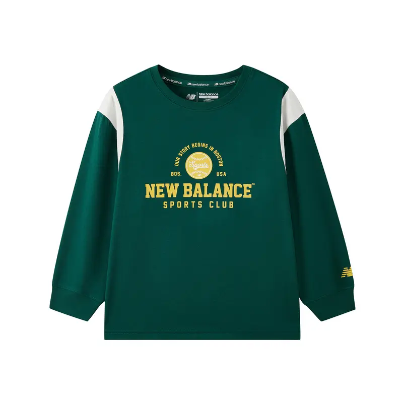 Футболка Sports Club для детей 3-7 лет New Balance, зеленый
Футболка Sports Club для детей 3-7 лет New Balance, зеленый