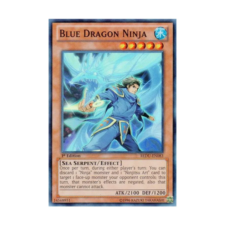 CCG Ниндзя Синего Дракона (Супер Редкий), Yu-Gi-Oh - Return of the Duelist - Singles
CCG Ниндзя Синего Дракона (Супер Редкий), Yu-Gi-Oh - Return of the Duelist - Singles