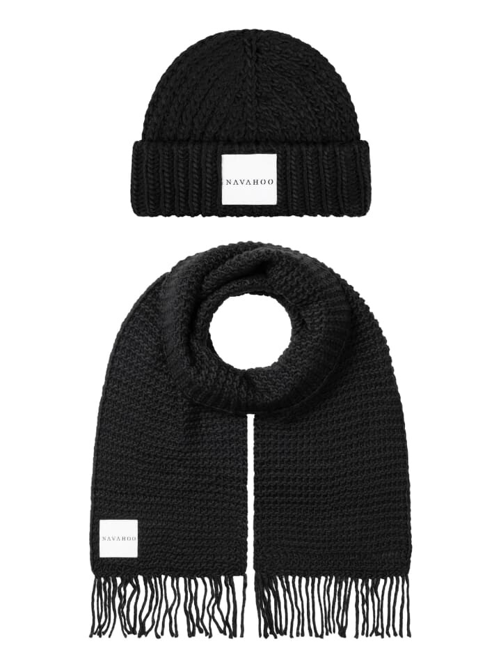 Шарф Navahoo Strick Kuschelpärchen 14, черный
Шарф Navahoo Strick Kuschelpärchen 14, черный
