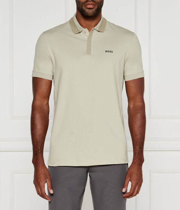 Поло мужское Boss Green Пэдди с декором ворота, бежевый
Поло мужское Boss Green Пэдди с декором ворота, бежевый