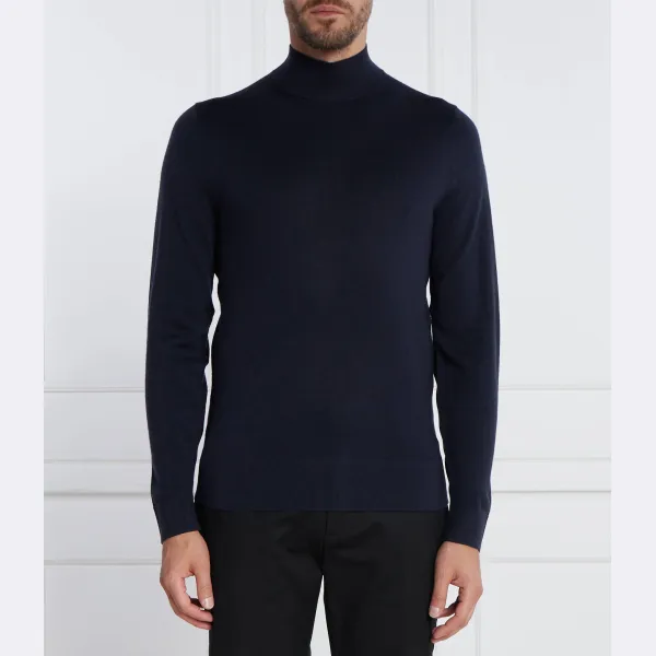 Шерстяная водолазка приталенного кроя Calvin Klein, синий
Шерстяная водолазка приталенного кроя Calvin Klein, синий