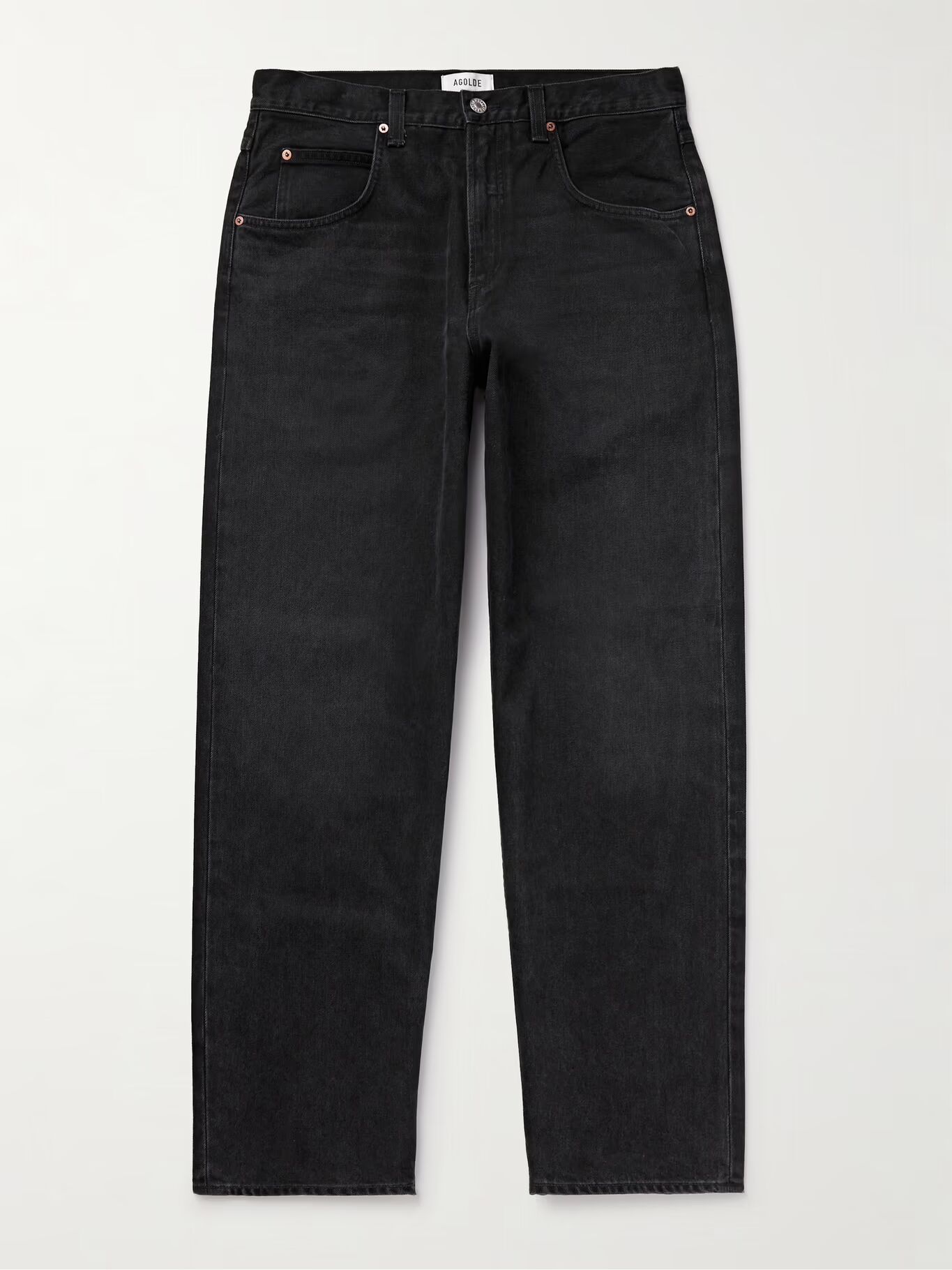 Джинсы прямого кроя Fusion AGOLDE, черный
Джинсы прямого кроя Fusion AGOLDE, черный