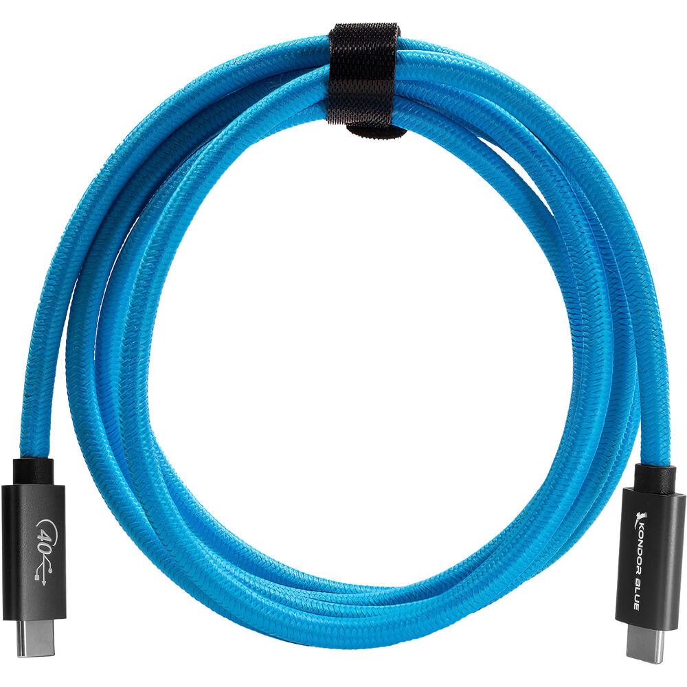 Кабель USB-C Kondor Blue USB-C Cable (6', Kondor Blue) KB-USB4C-6
Кабель USB-C Kondor Blue USB-C Cable (6', Kondor Blue) KB-USB4C-6