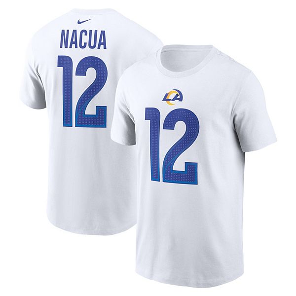 Мужская футболка puka nacua white los angeles rams с именем игрока и номером Nike
Мужская футболка puka nacua white los angeles rams с именем игрока и номером Nike
