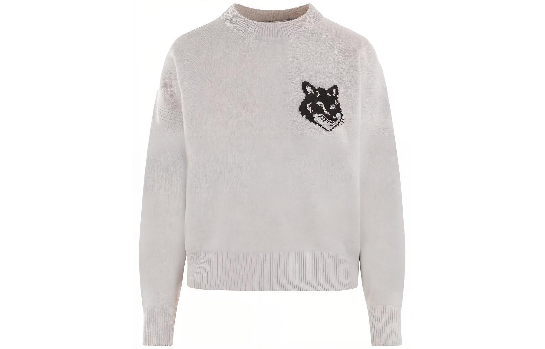 Свитер Fox Intarsia-Knit Crewneck Jumper Maison Kitsune, серый
Свитер Fox Intarsia-Knit Crewneck Jumper Maison Kitsune, серый