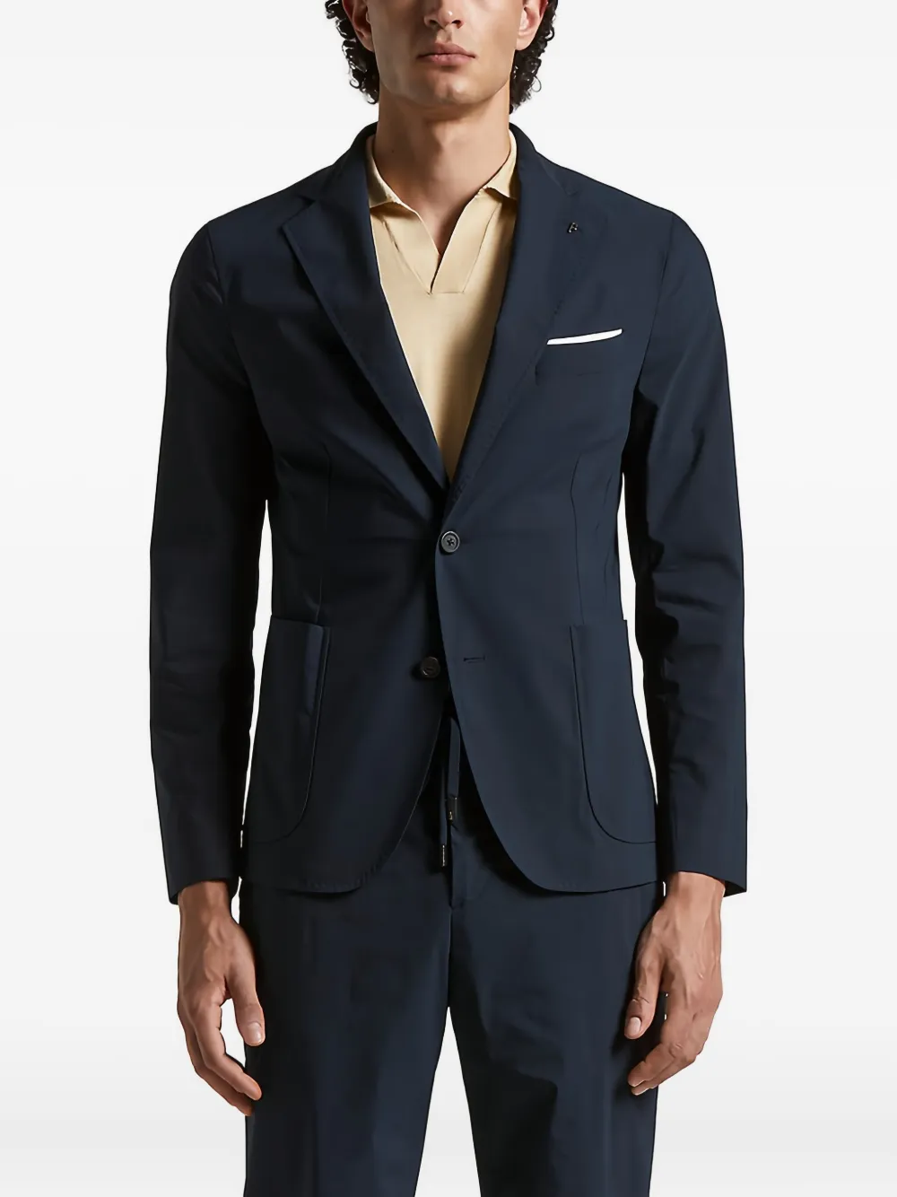 Однобортный блейзер Peserico, синий
Однобортный блейзер Peserico, синий