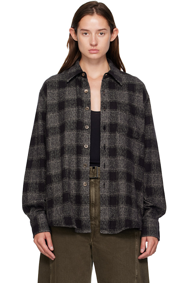 Our Legacy Серая рубашка сверху
Our Legacy Серая рубашка сверху