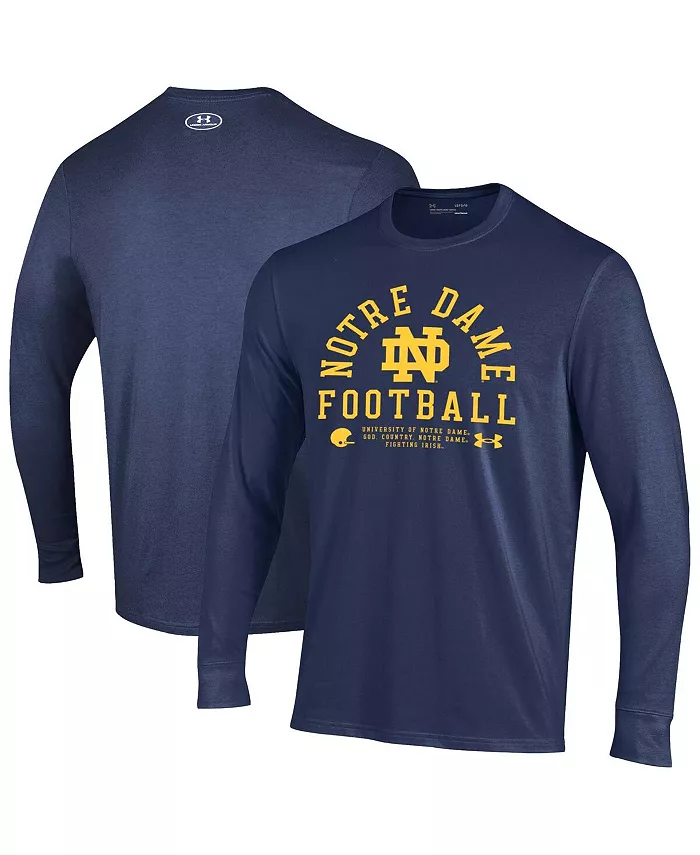 Мужская темно-синяя футболка Notre Dame Fighting Irish 2025 Sideline Sideline с длинным рукавом Under Armour
Мужская темно-синяя футболка Notre Dame Fighting Irish 2025 Sideline Sideline с длинным рукавом Under Armour