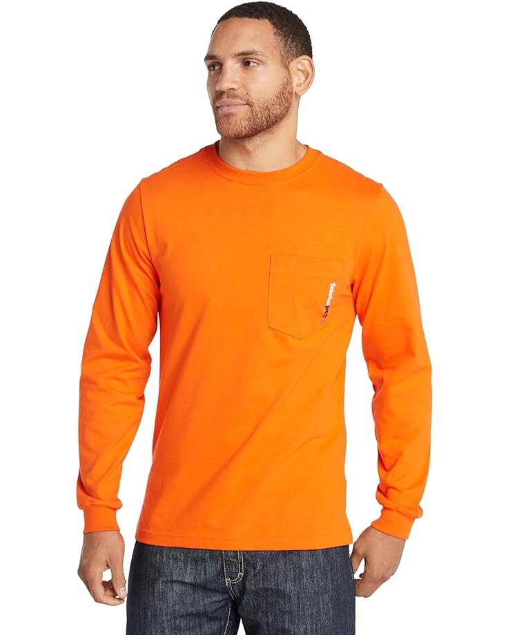 Футболка Timberland PRO FR Cotton Core Long-Sleeve Pocket, цвет Blaze Orange
Футболка Timberland PRO FR Cotton Core Long-Sleeve Pocket, цвет Blaze Orange