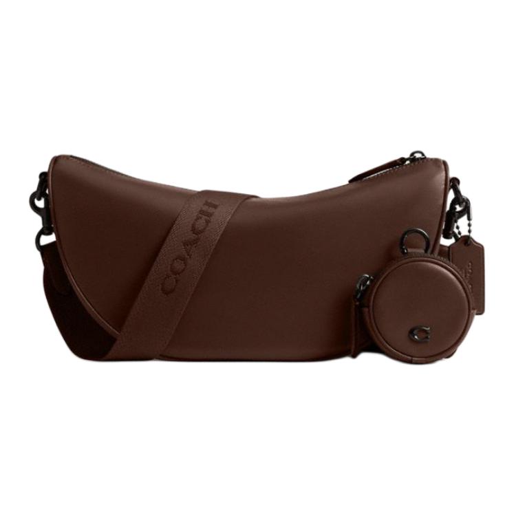 COACH Кожаная сумка кроссбоди большая унисекс кленовый коричневый
COACH Кожаная сумка кроссбоди большая унисекс кленовый коричневый