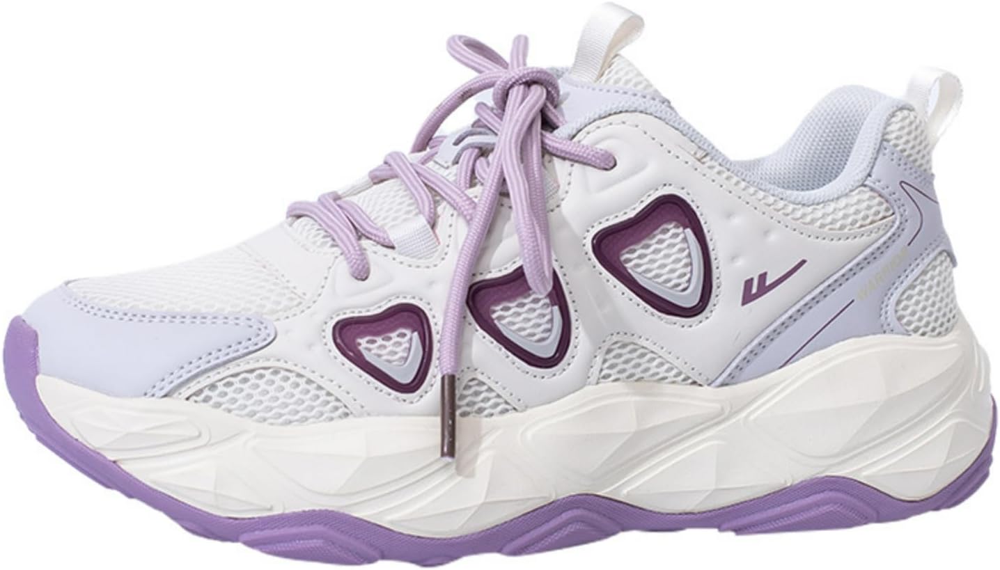 Милые женские платформенные кроссовки Y2K с модной массивной подошвой и дизайном в виде сердца, противоскользящие ретро-кроссовки для повседневной ходьбы для женщин и мужчин Macefil, фиолетовый
Милые женские платформенные кроссовки Y2K с модной массивной подошвой и дизайном в виде сердца, противоскользящие ретро-кроссовки для повседневной ходьбы для женщин и мужчин Macefil, фиолетовый