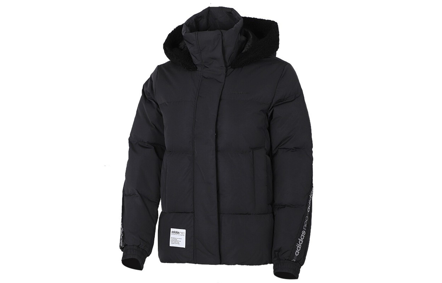 Пуховик женский черный Adidas Neo
Пуховик женский черный Adidas Neo