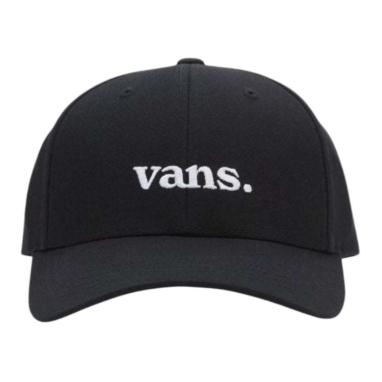 Vans Хлопковая бейсболка унисекс черная, Black
Vans Хлопковая бейсболка унисекс черная, Black