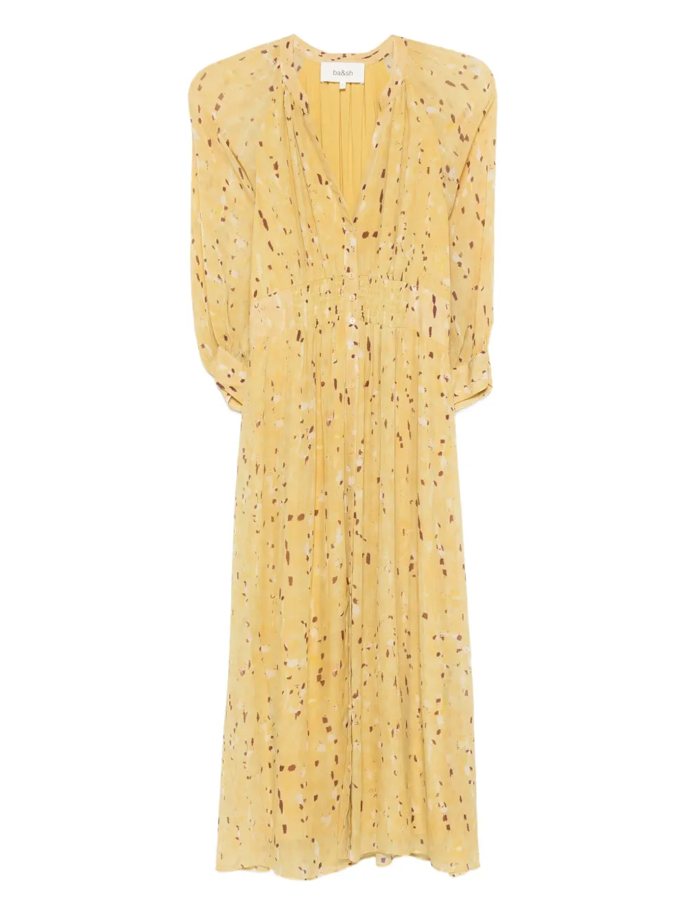 Плиссированное платье Karla Ba&Sh, желтый
Плиссированное платье Karla Ba&Sh, желтый