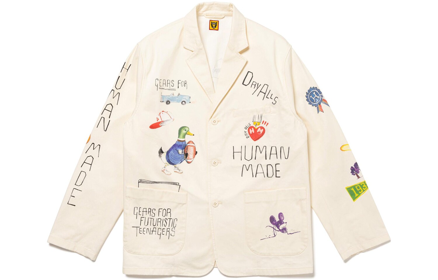 Деловой костюм Preppy Series Unisex Белый Human Made
Деловой костюм Preppy Series Unisex Белый Human Made