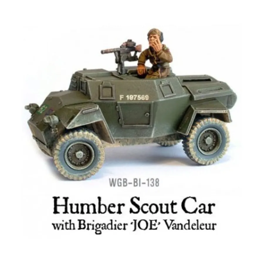 Автомобиль Humber Scout с бригадным генералом Джо Ванделером, Bolt Action - British Army (28mm)
Автомобиль Humber Scout с бригадным генералом Джо Ванделером, Bolt Action - British Army (28mm)