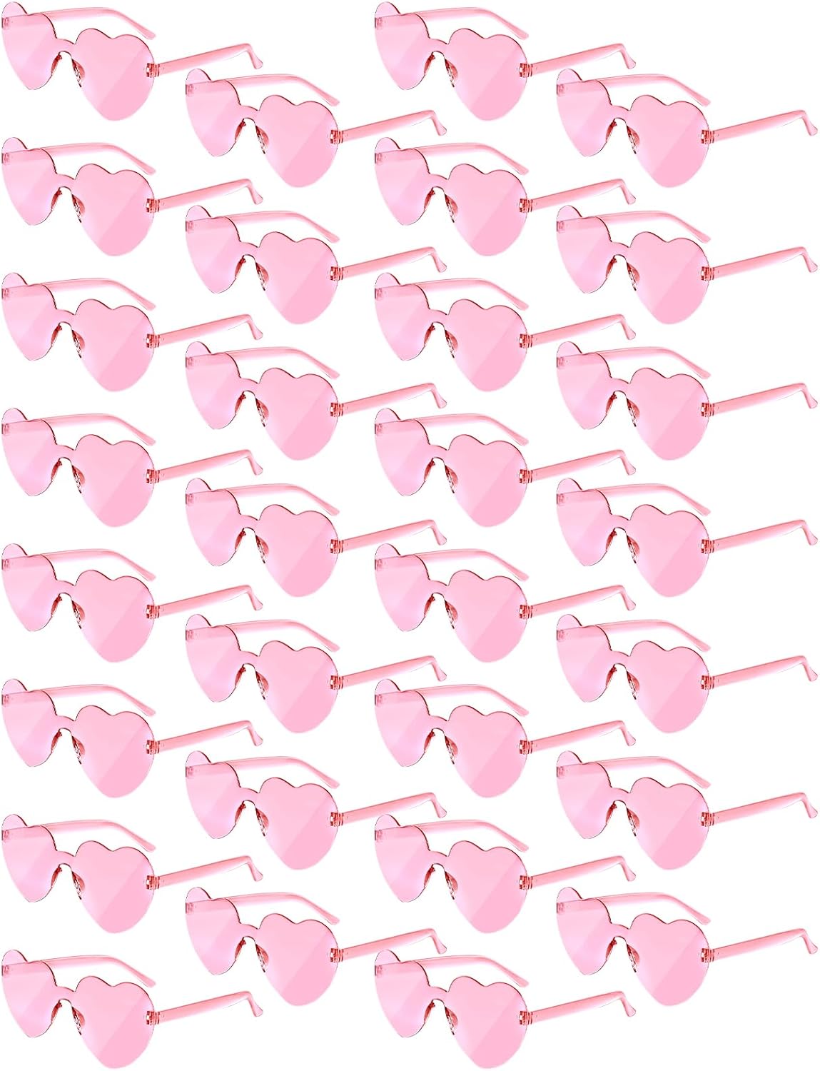 NACHLYNN 30 пар солнцезащитных очков в форме сердца, конфетные очки в форме сердца, женские безободковые солнцезащитные очки в форме сердца для костюмов и косплея, Pink
NACHLYNN 30 пар солнцезащитных очков в форме сердца, конфетные очки в форме сердца, женские безободковые солнцезащитные очки в форме сердца для костюмов и косплея, Pink