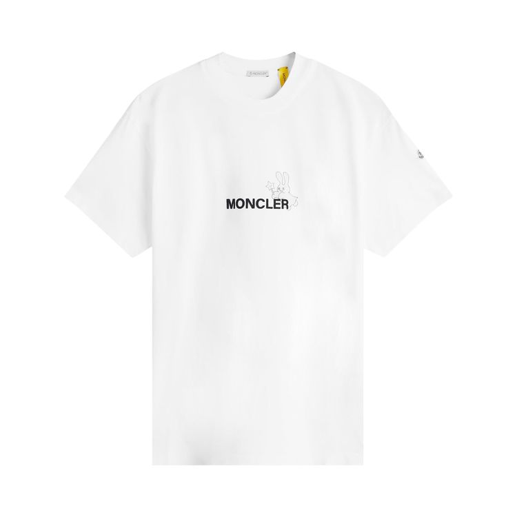 Футболка Moncler Genius x Fragment Design Short-Sleeve T-Shirt 'White', белый 
Футболка Moncler Genius x Fragment Design Short-Sleeve T-Shirt 'White', белый