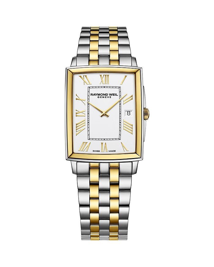 Классические часы Raymond Weil Toccata, 30 x 37 мм, белый 
Классические часы Raymond Weil Toccata, 30 x 37 мм, белый