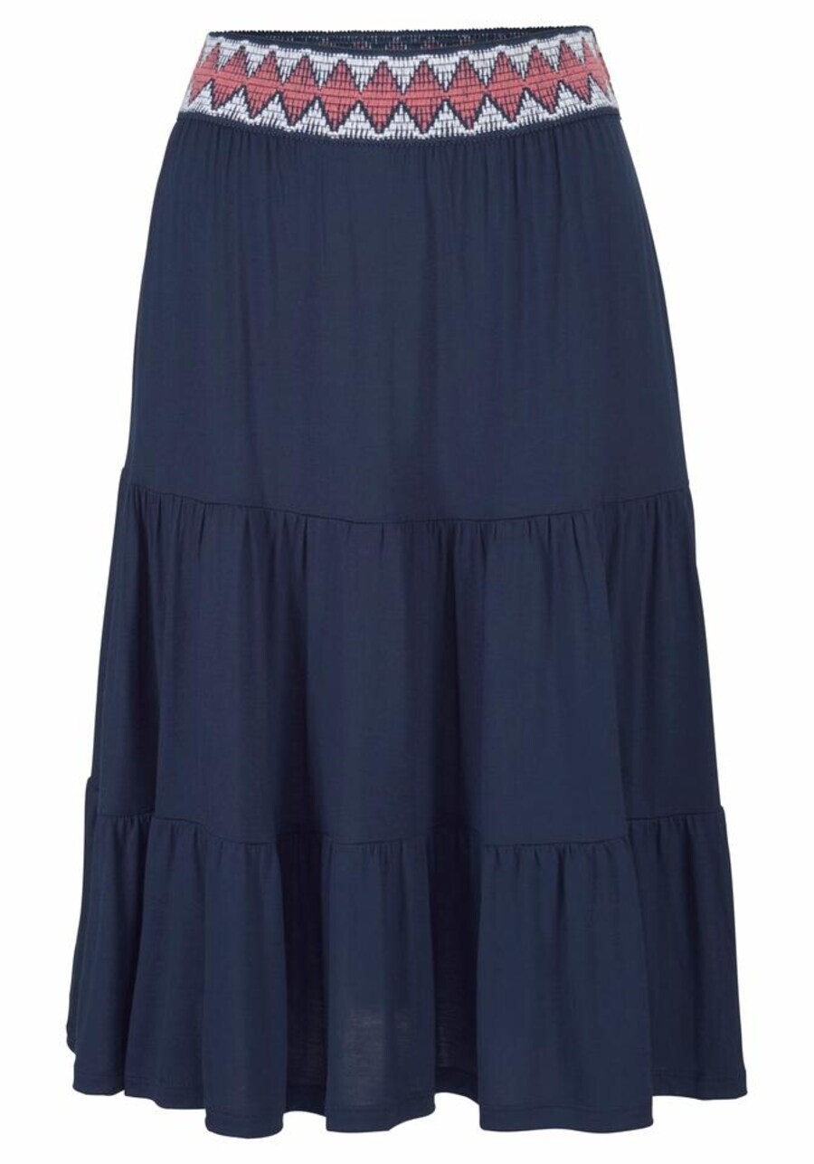 Юбка миди s.Oliver Skirt, синий 
Юбка миди s.Oliver Skirt, синий