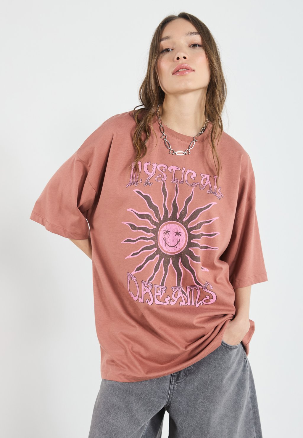 Футболка с принтом Even&Odd by Zalando, коричневый
Футболка с принтом Even&Odd by Zalando, коричневый