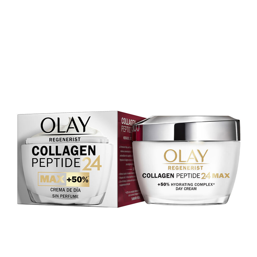 Увлажняющий крем для ухода за лицом Regenerist collagen peptide24 max day cream Olay, 50 мл
Увлажняющий крем для ухода за лицом Regenerist collagen peptide24 max day cream Olay, 50 мл