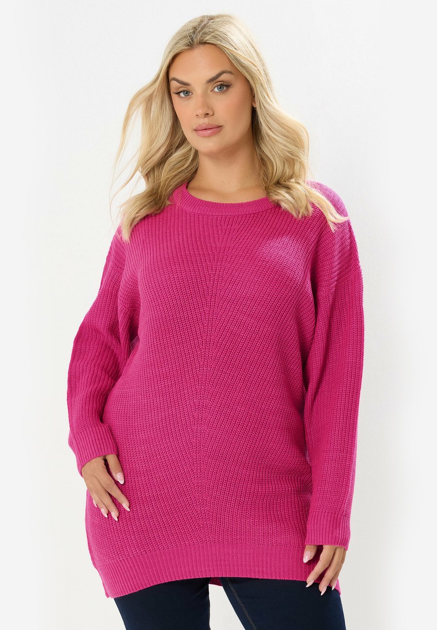 Джемпер Yours Clothing CURVE ESSENTIAL, Bright Pink/Pink
Джемпер Yours Clothing CURVE ESSENTIAL, Bright Pink/Pink