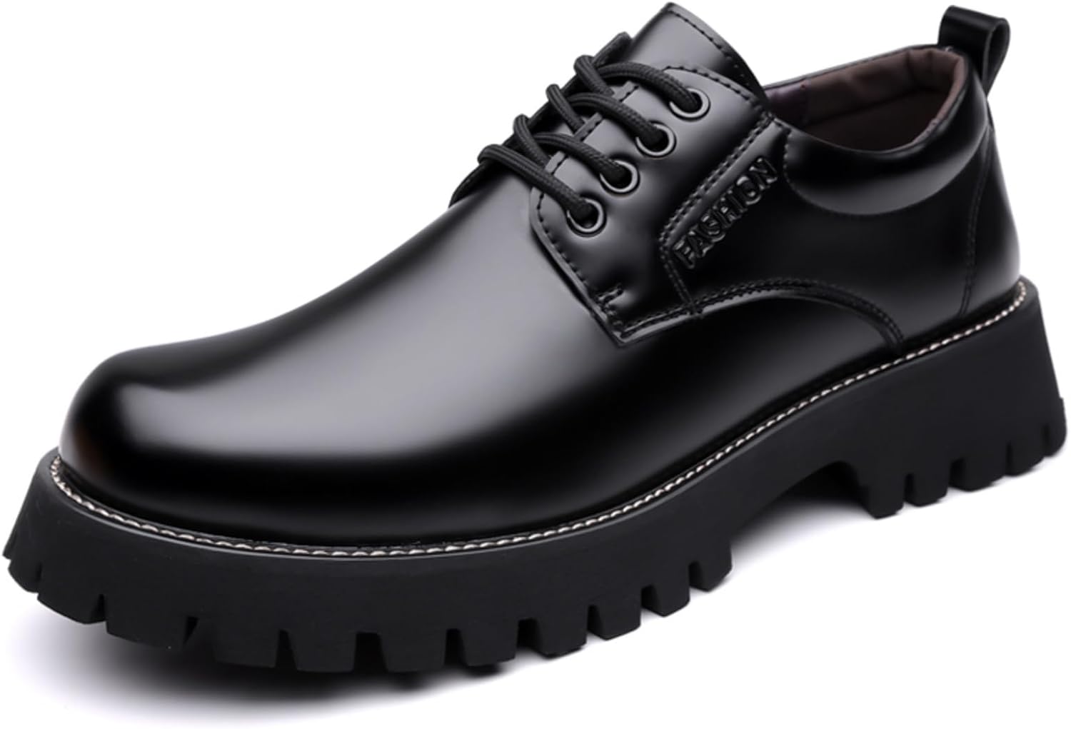 Мужские оксфорды на платформе из лакированной кожи с шнуровкой, повседневные, с закругленным носком, противоскользящие, на массивном каблуке, дерби, для официальных мероприятий, работы и свадеб Boaobaihuo, черный
Мужские оксфорды на платформе из лакированной кожи с шнуровкой, повседневные, с закругленным носком, противоскользящие, на массивном каблуке, дерби, для официальных мероприятий, работы и свадеб Boaobaihuo, черный