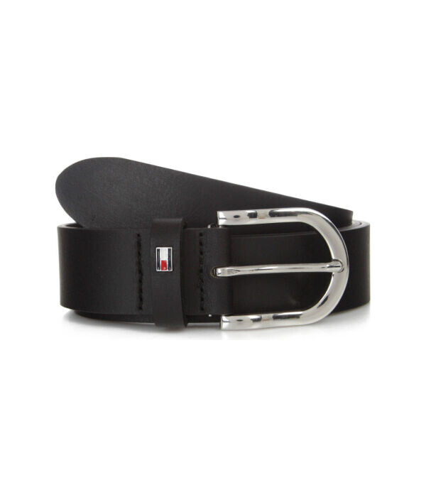 Ремень женский Tommy Hilfiger кожаный классический, черный
Ремень женский Tommy Hilfiger кожаный классический, черный