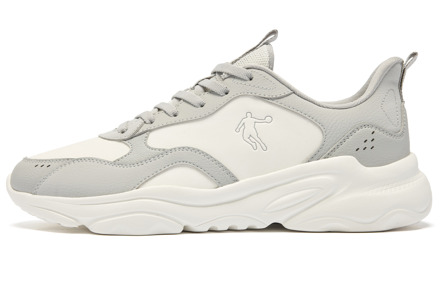 QIAODAN Кроссовки для бега с низким верхом, противоскользящие, мужские, белые, серые
QIAODAN Кроссовки для бега с низким верхом, противоскользящие, мужские, белые, серые