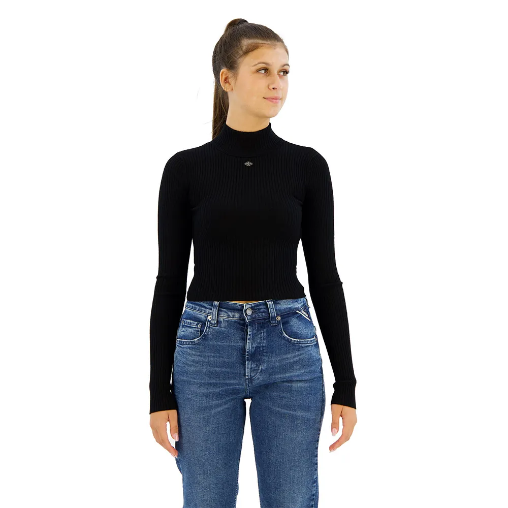 Свитер Replay DK3316.000.G23370, черный 
Свитер Replay DK3316.000.G23370, черный