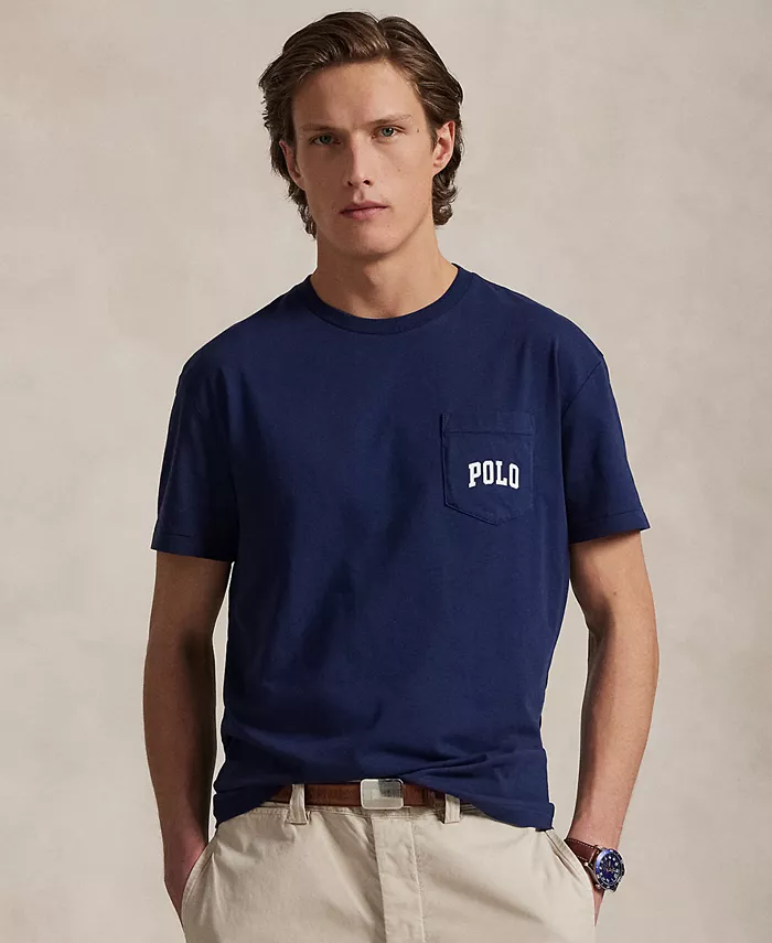 Мужская классическая футболка Polo Bear Polo Ralph Lauren, синий
Мужская классическая футболка Polo Bear Polo Ralph Lauren, синий