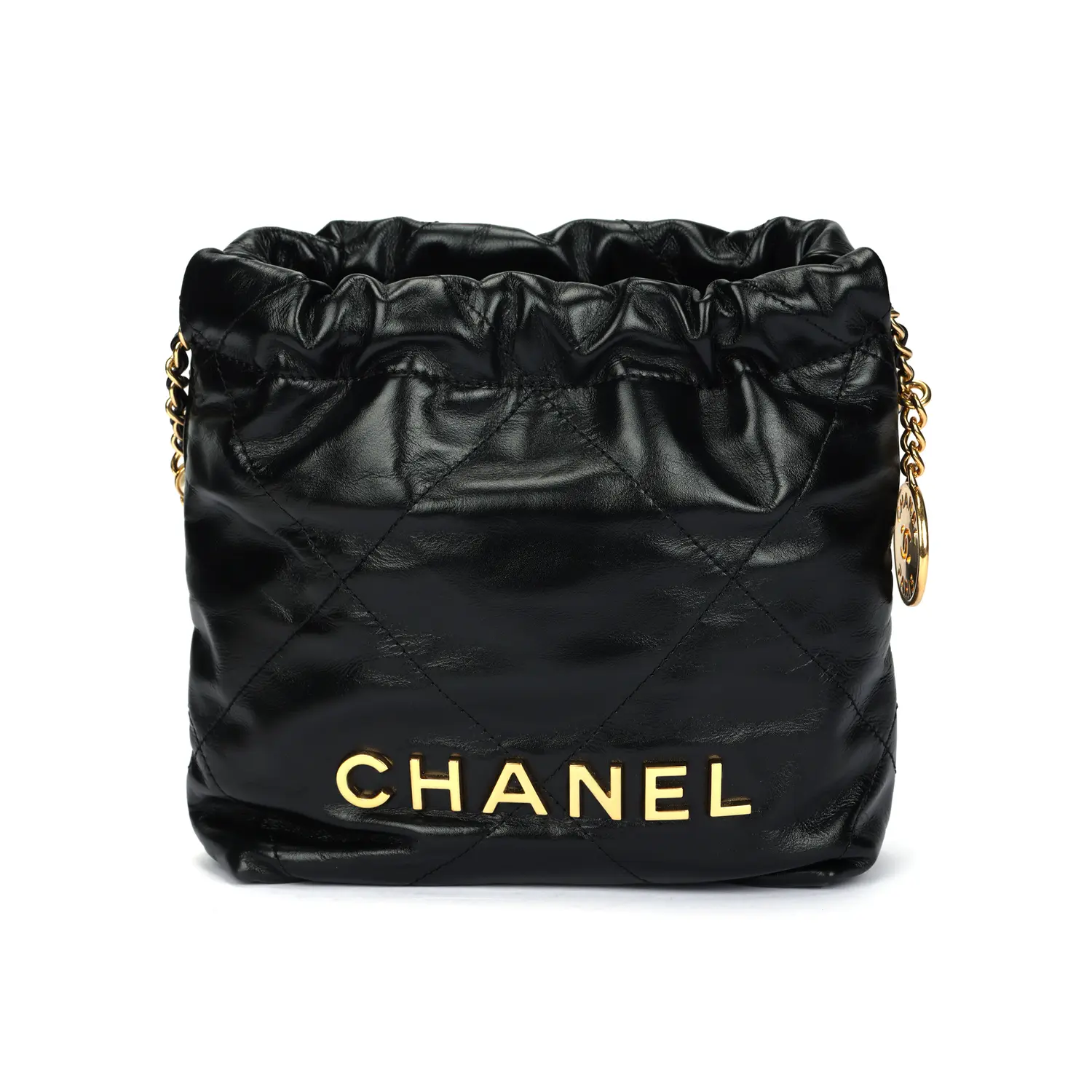 Chanel Сумка через плечо 22Bag из телячьей кожи, мини-сумка-кроссбоди, унисекс, черная
Chanel Сумка через плечо 22Bag из телячьей кожи, мини-сумка-кроссбоди, унисекс, черная