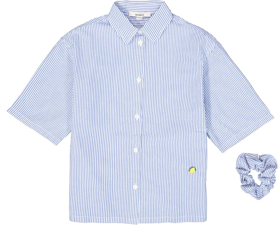 Блуза GARCIA, небесно-голубой
Блуза GARCIA, небесно-голубой