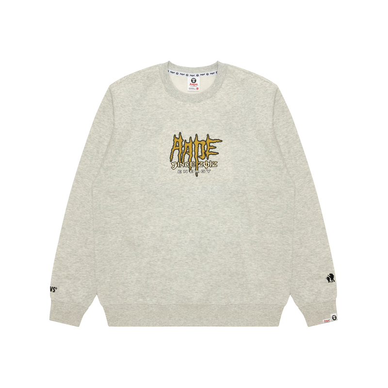 Свитшот A Bathing APE с принтом Aape, серо-белый
Свитшот A Bathing APE с принтом Aape, серо-белый