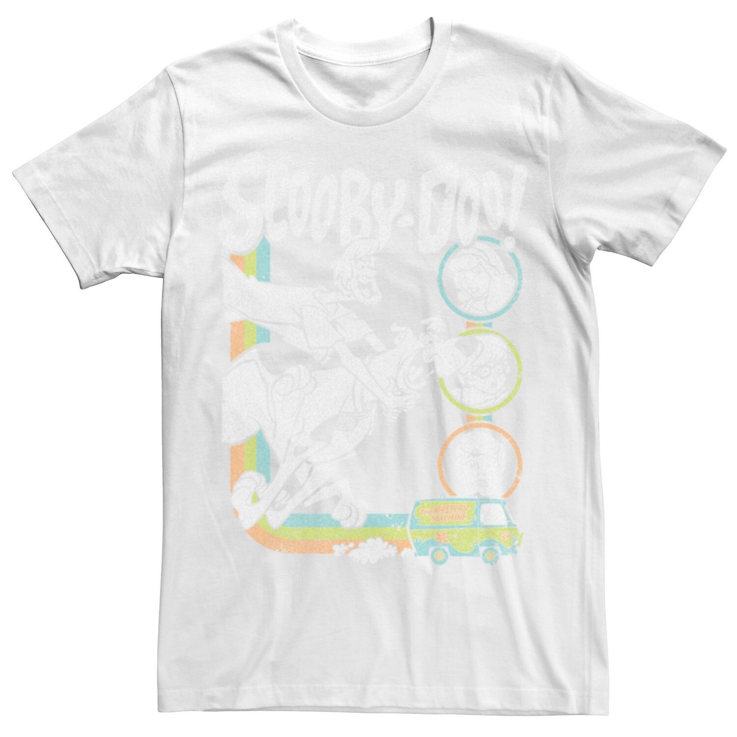 Мужская футболка в цветную полоску с персонажами Скуби-Ду Licensed Character
Мужская футболка в цветную полоску с персонажами Скуби-Ду Licensed Character