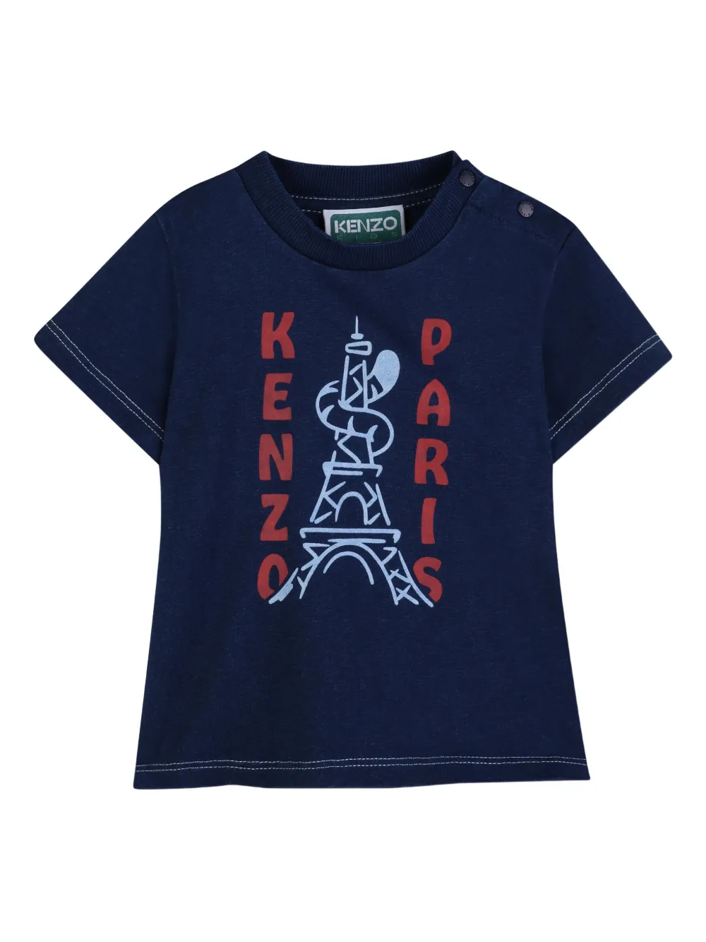 Футболка с логотипом Kenzo Kids, синий
Футболка с логотипом Kenzo Kids, синий