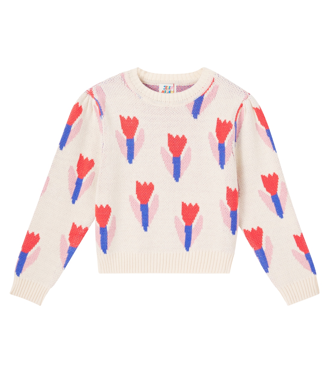 Свитер из хлопковой смеси Тюльпан Jellymallow, слоновая кость
Свитер из хлопковой смеси Тюльпан Jellymallow, слоновая кость