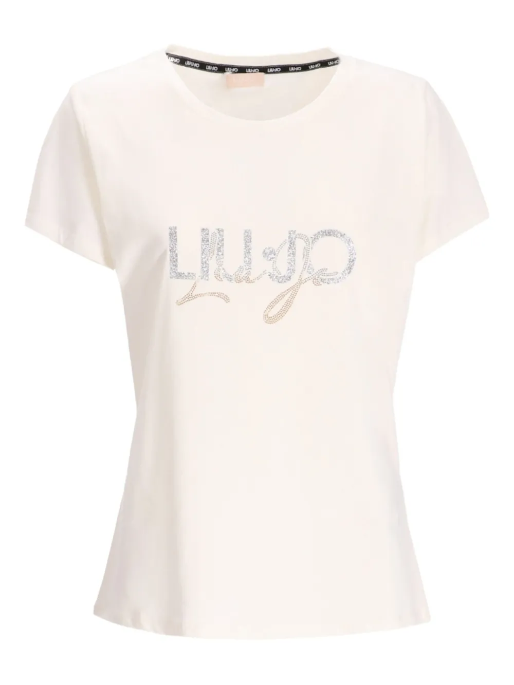 Футболка с декорированным логотипом LIU JO, нейтральный
Футболка с декорированным логотипом LIU JO, нейтральный