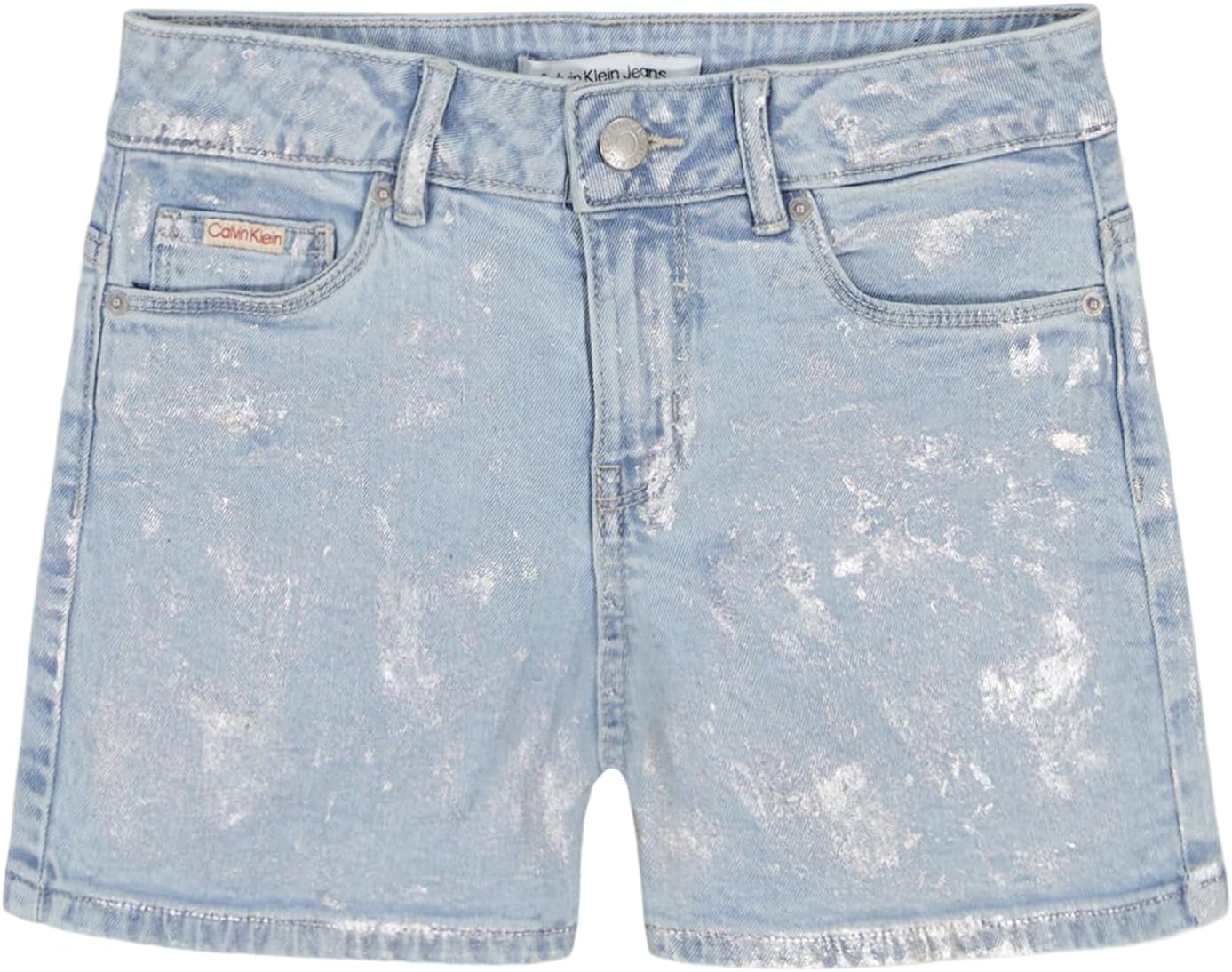 Джинсовые шорты бойфренд-кроя Calvin Klein для девочек, Cirrus Shine/Foil Print
Джинсовые шорты бойфренд-кроя Calvin Klein для девочек, Cirrus Shine/Foil Print
