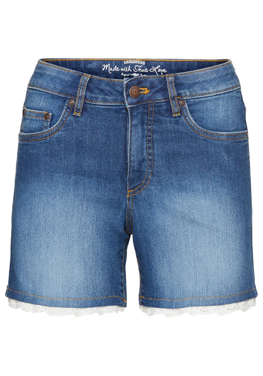 Узкие джинсы KangaROOS, синий деним
Узкие джинсы KangaROOS, синий деним