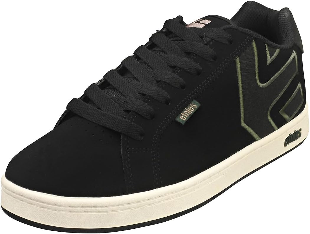 Кеды для скейтборда Etnies Callicut - классический дизайн, прочная конструкция, комфортная амортизация, универсальный стритвир для катания на скейте, BMX и повседневной носки, черный/зеленый
Кеды для скейтборда Etnies Callicut - классический дизайн, прочная конструкция, комфортная амортизация, универсальный стритвир для катания на скейте, BMX и повседневной носки, черный/зеленый