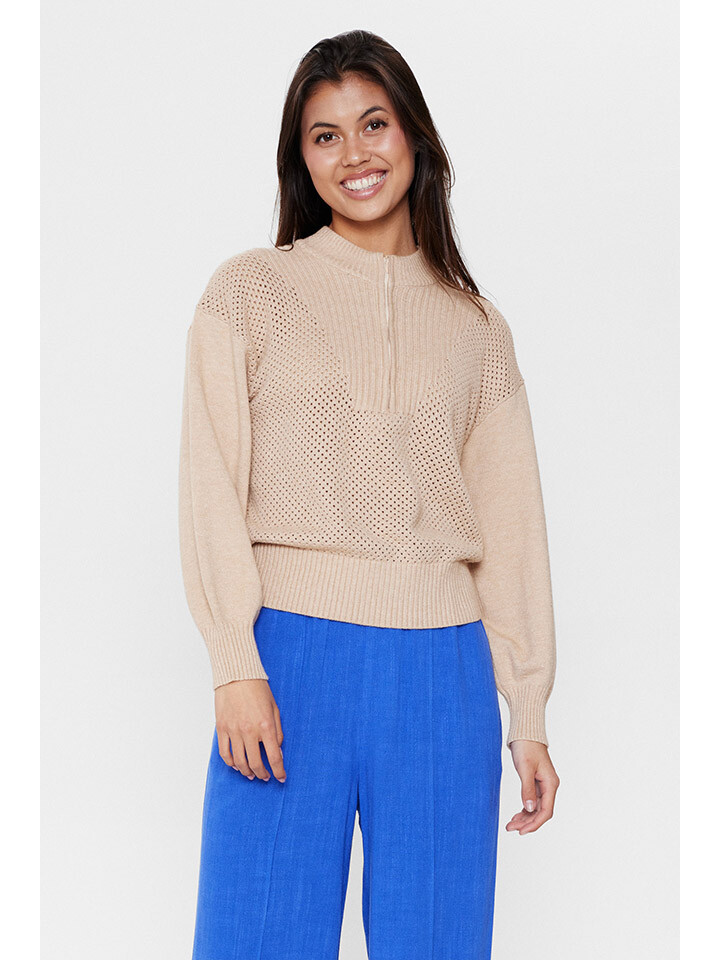 Свитер NÜMPH Nueppi, бежевый
Свитер NÜMPH Nueppi, бежевый